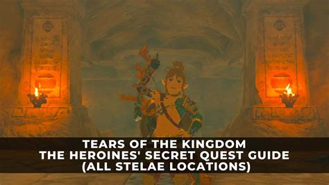 Zelda: Tears Of The Kingdom Heroines’ Secret Quest。